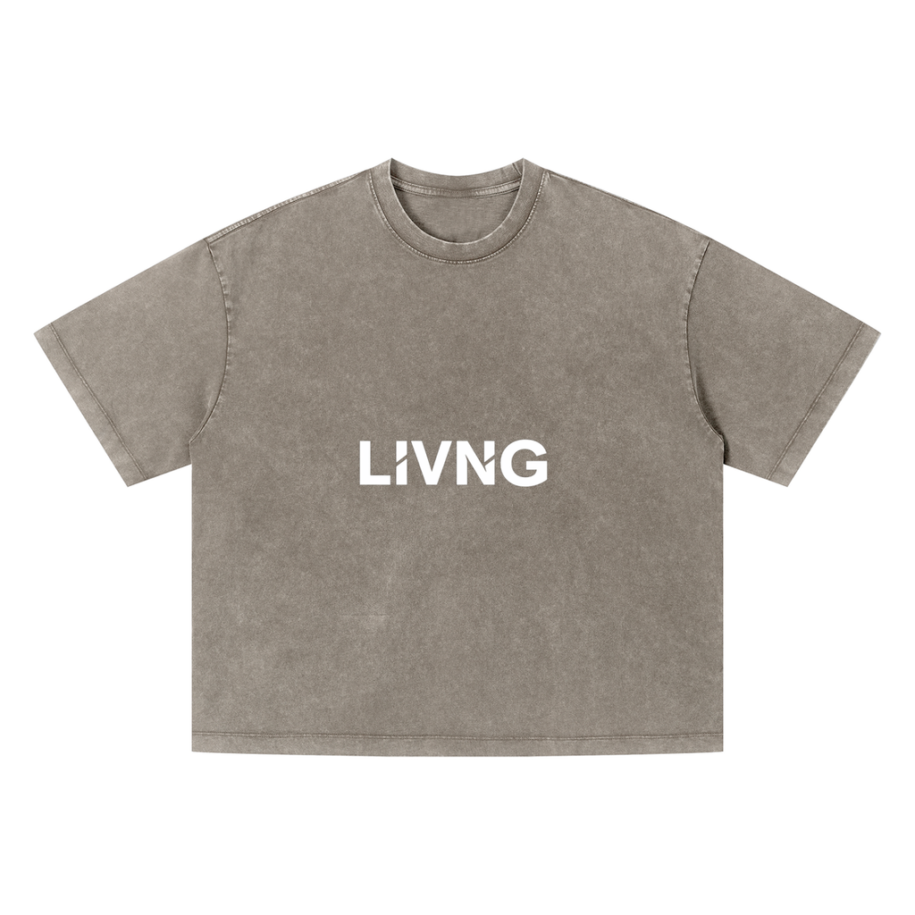 Unisex Vintage Wash Boxy T-Shirt