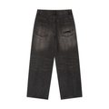 Vintage Wash Heavyweight Denim Jeans