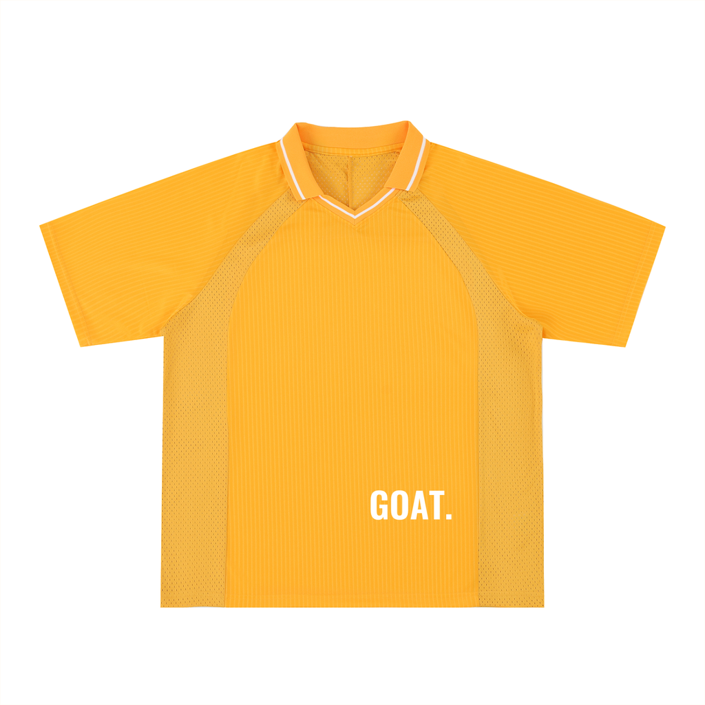 Striped V-Neck Soccer Jersey