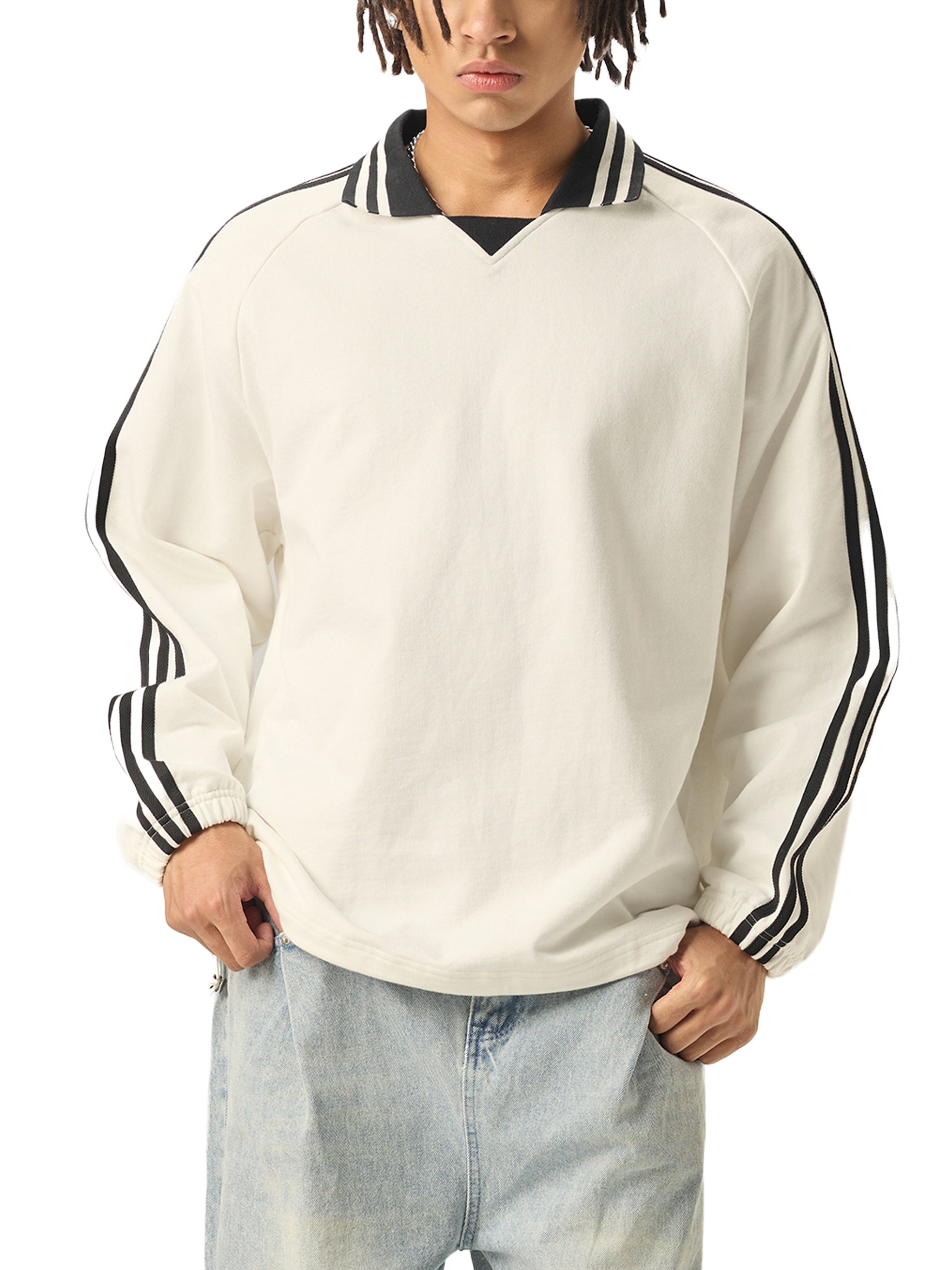LIVNG Collar Sweatshirt