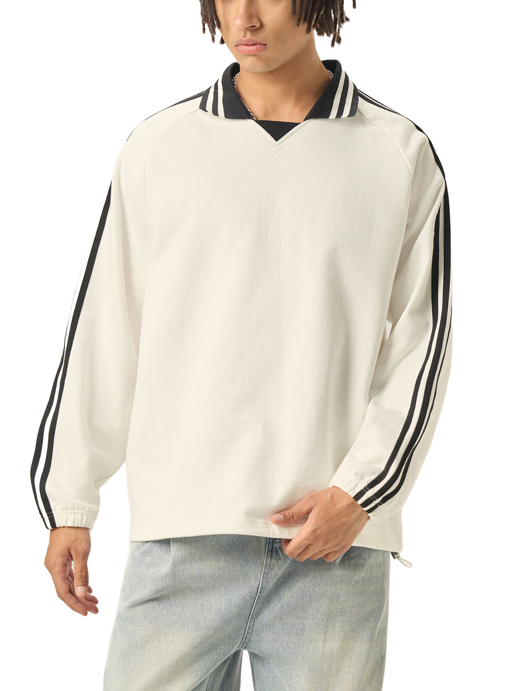LIVNG Collar Sweatshirt