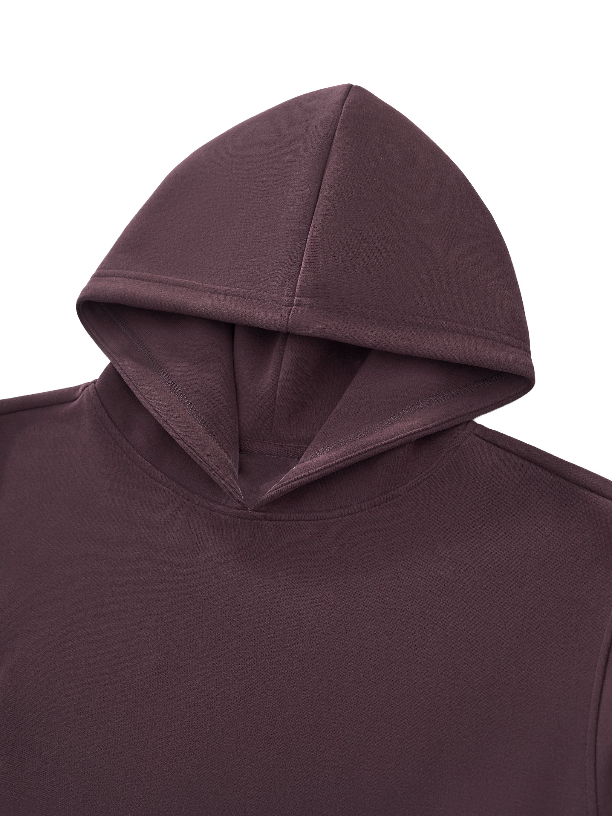 Womens Essential Cropped Hoodie